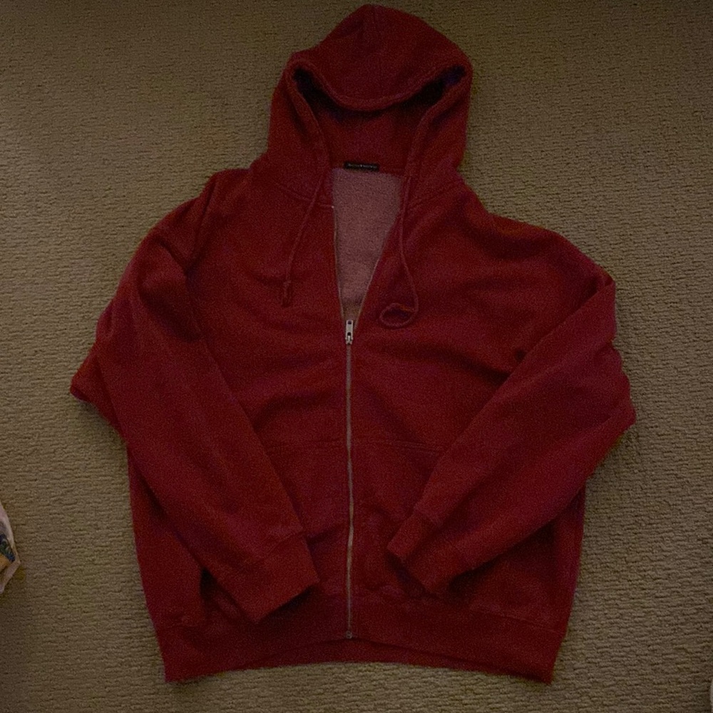 Brandy Melville oversized zip up